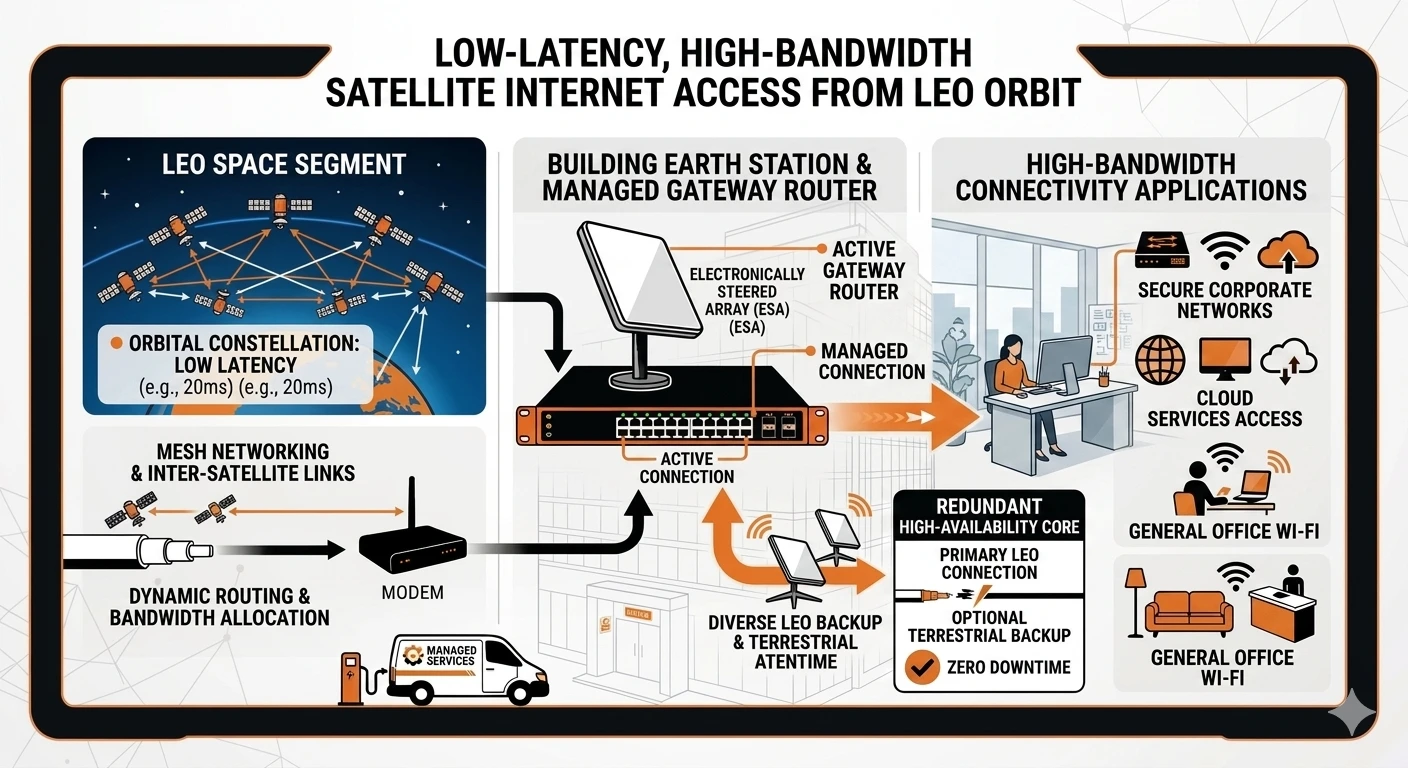 Low Earth Orbit Satellite
