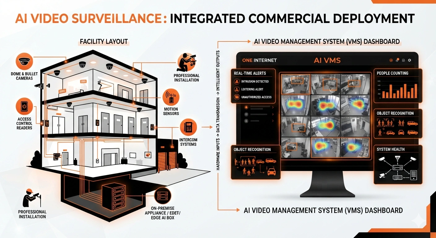 AI Surveillance Installation