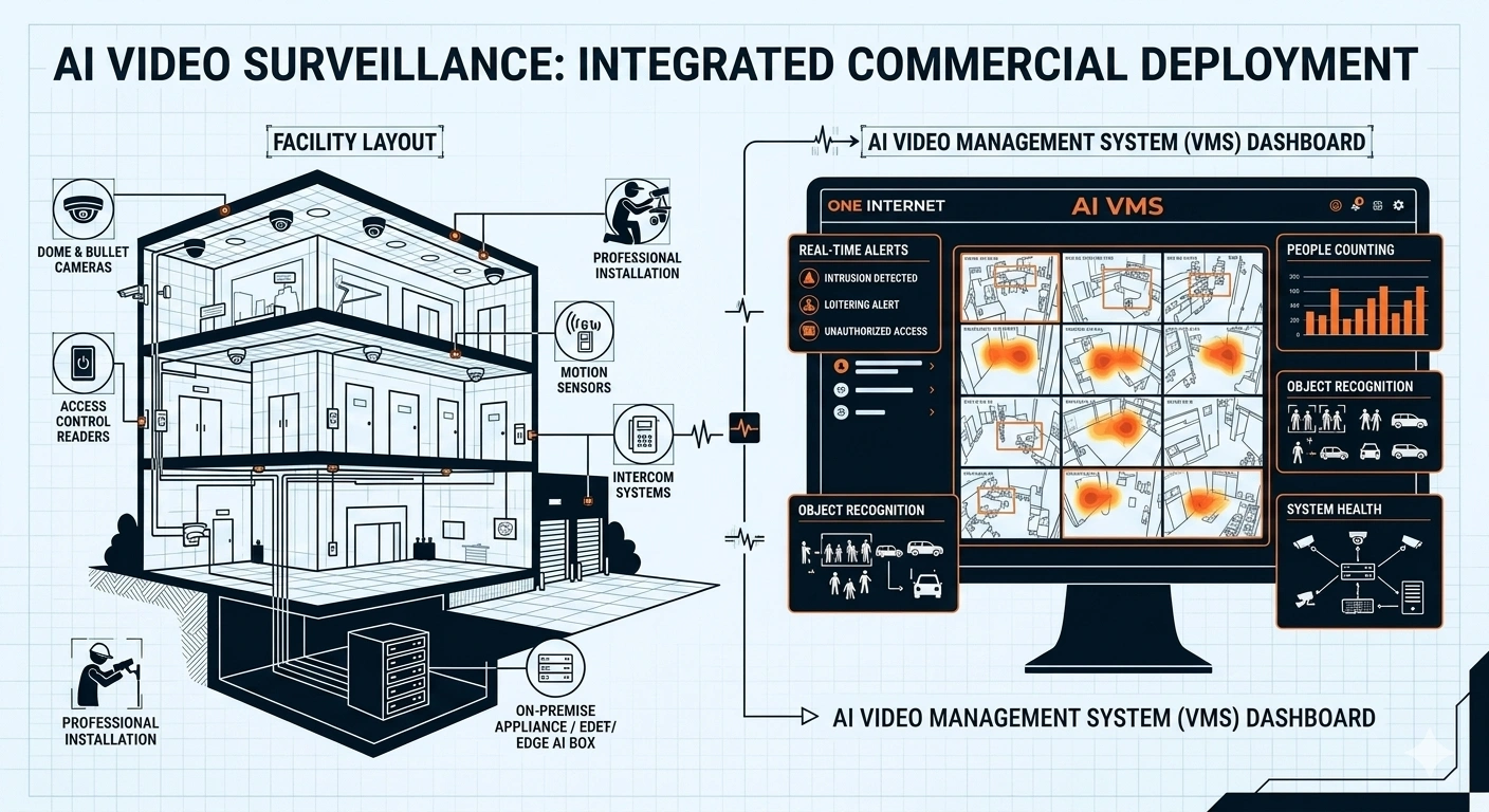 AI Surveillance Installation